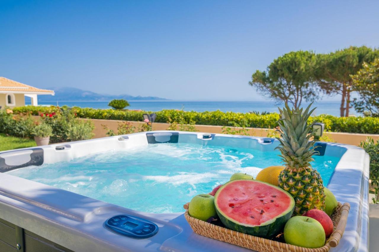 Sea Elegance Villa - On The Beach, By Zantewize Psarou  Luaran gambar