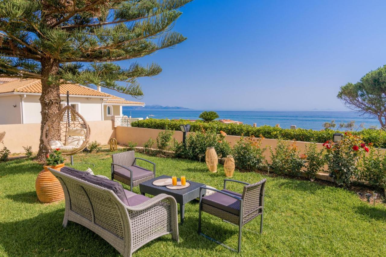 Sea Elegance Villa - On The Beach, By Zantewize Psarou  Luaran gambar