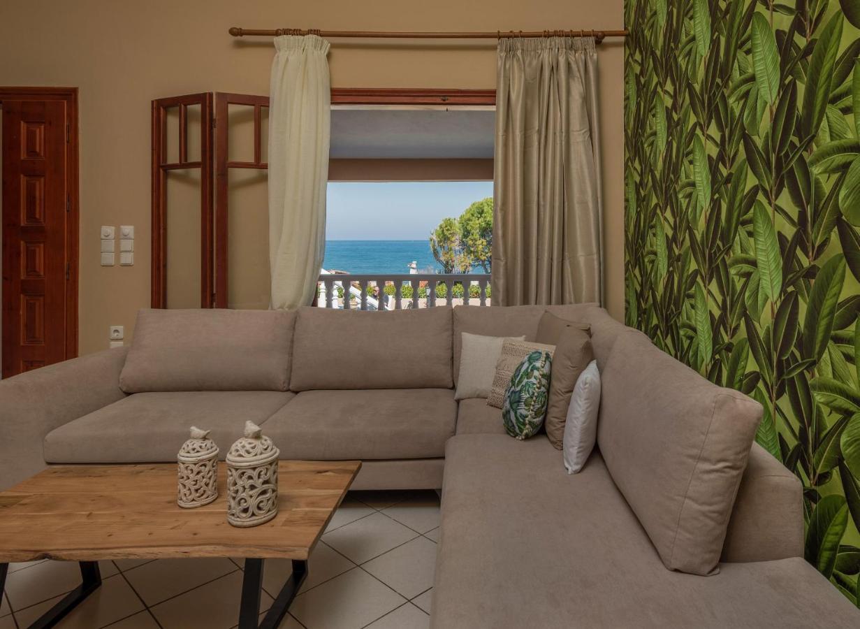 Sea Elegance Villa - On The Beach, By Zantewize Psarou  Luaran gambar