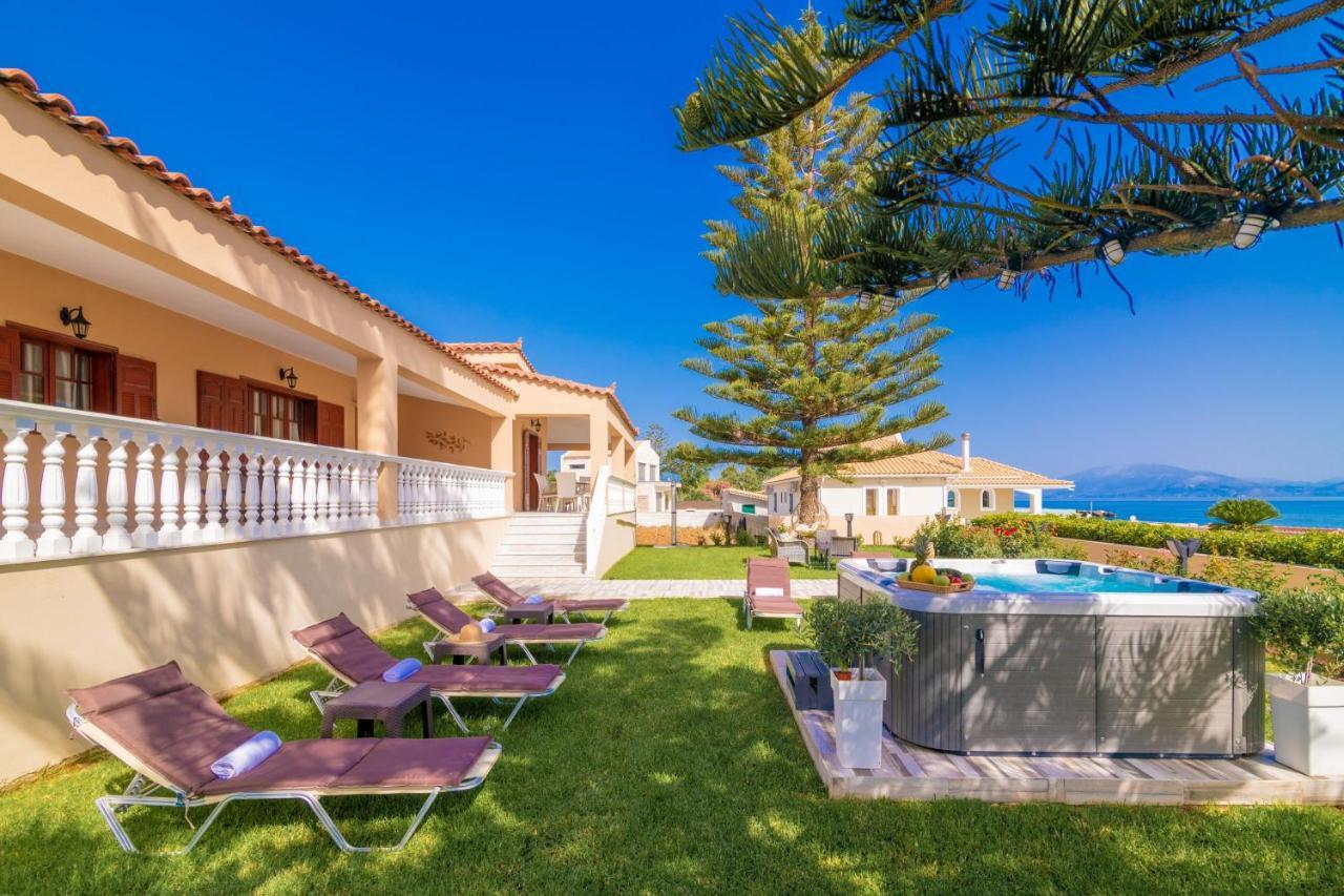 Sea Elegance Villa - On The Beach, By Zantewize Psarou  Luaran gambar