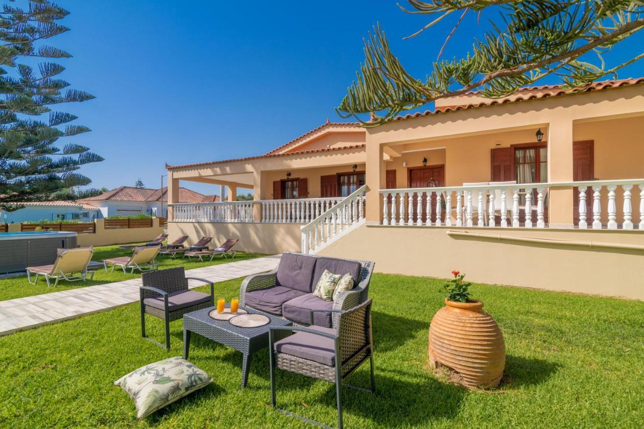 Sea Elegance Villa - On The Beach, By Zantewize Psarou  Luaran gambar