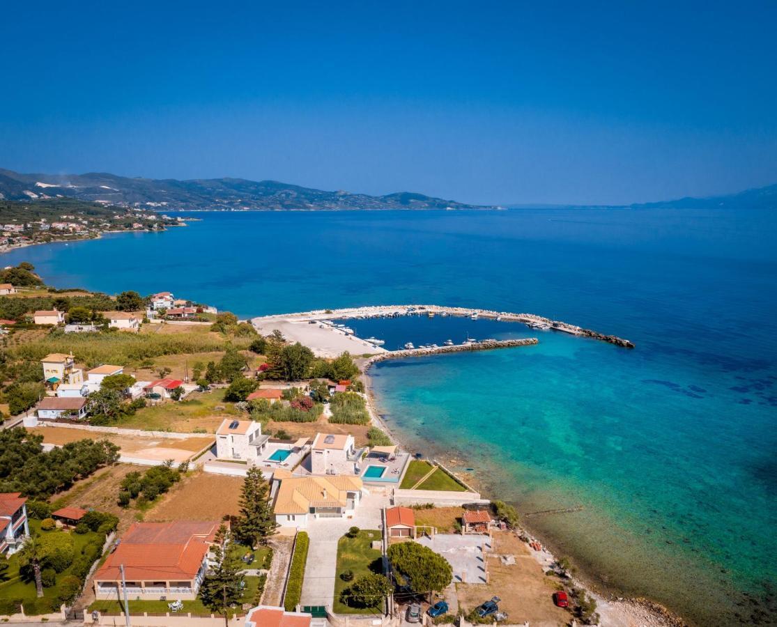 Sea Elegance Villa - On The Beach, By Zantewize Psarou  Luaran gambar