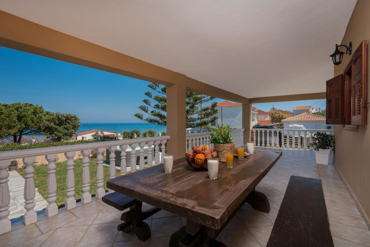 Sea Elegance Villa - On The Beach, By Zantewize Psarou  Luaran gambar