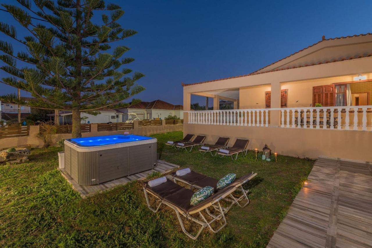 Sea Elegance Villa - On The Beach, By Zantewize Psarou  Luaran gambar