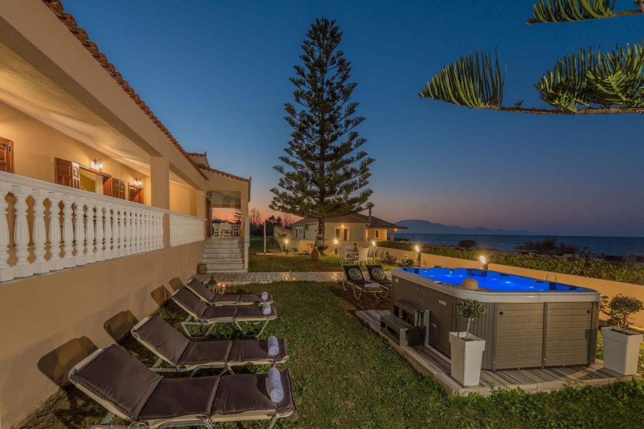 Sea Elegance Villa - On The Beach, By Zantewize Psarou  Luaran gambar