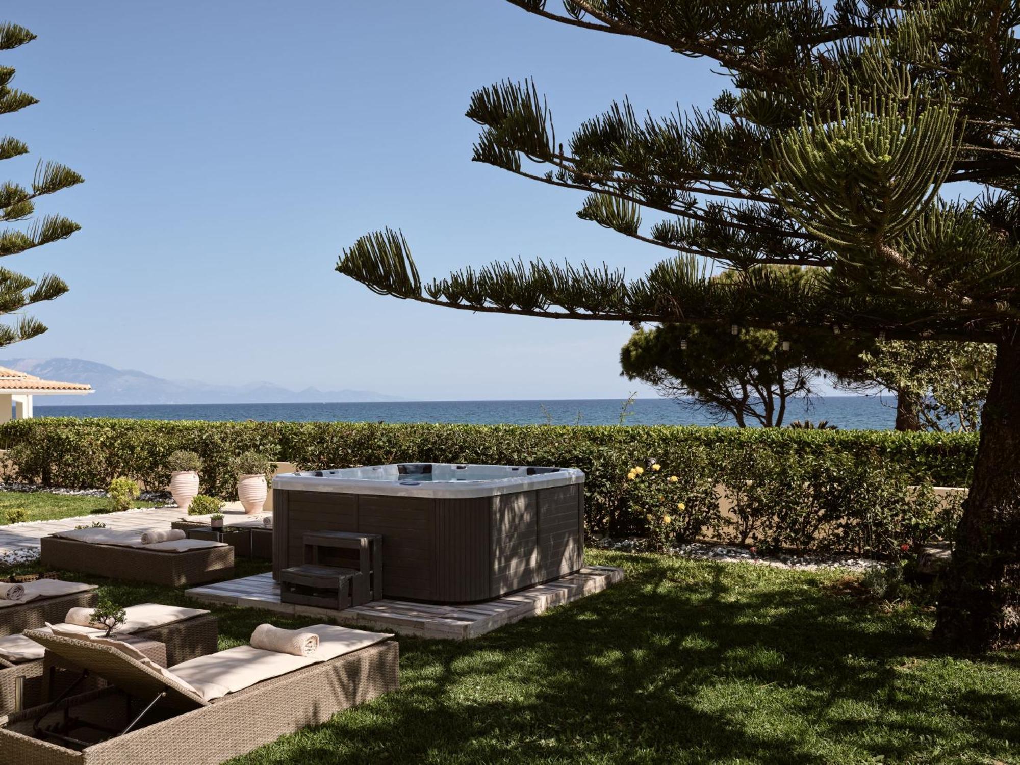 Sea Elegance Villa - On The Beach, By Zantewize Psarou  Luaran gambar