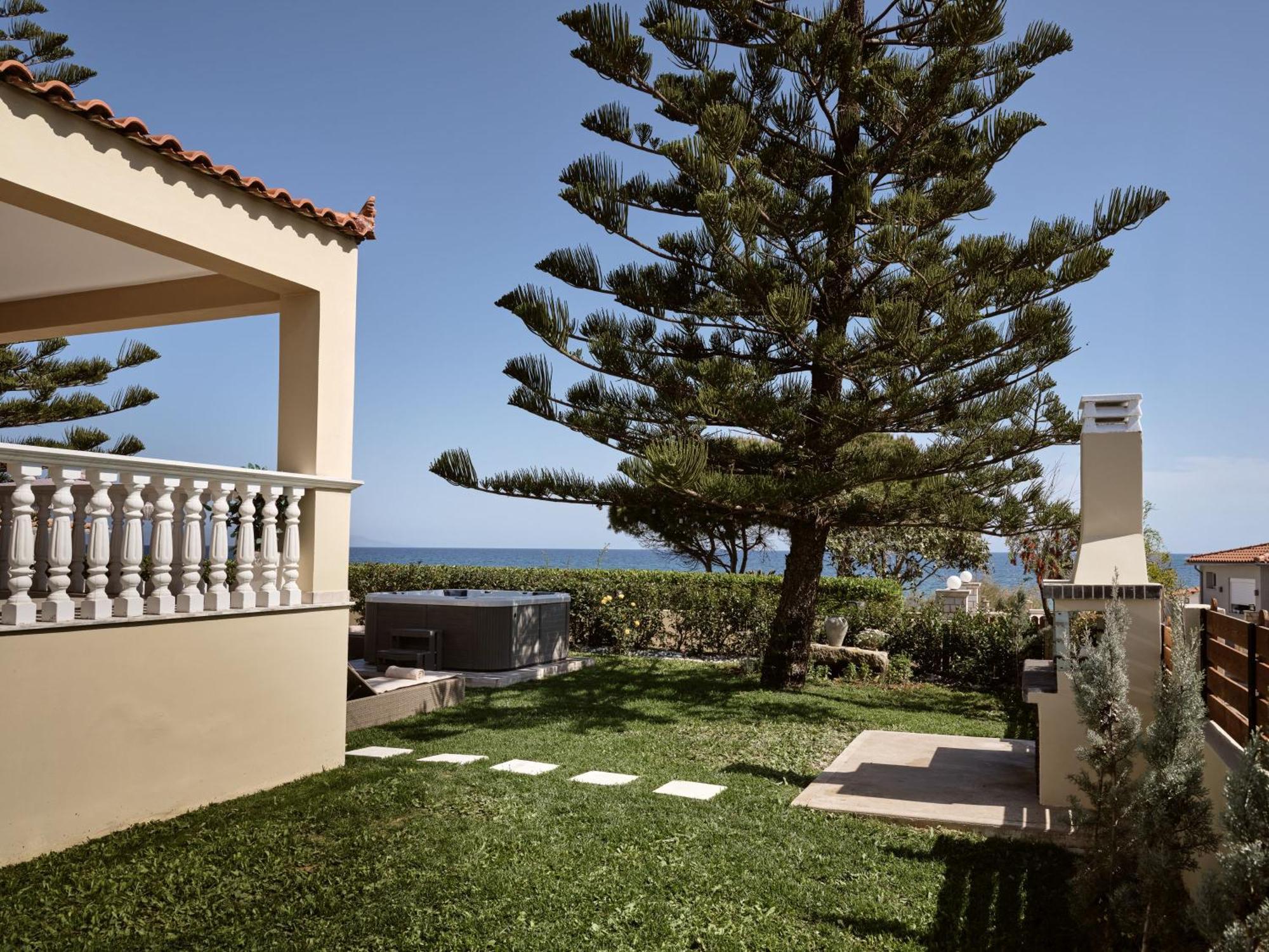 Sea Elegance Villa - On The Beach, By Zantewize Psarou  Luaran gambar